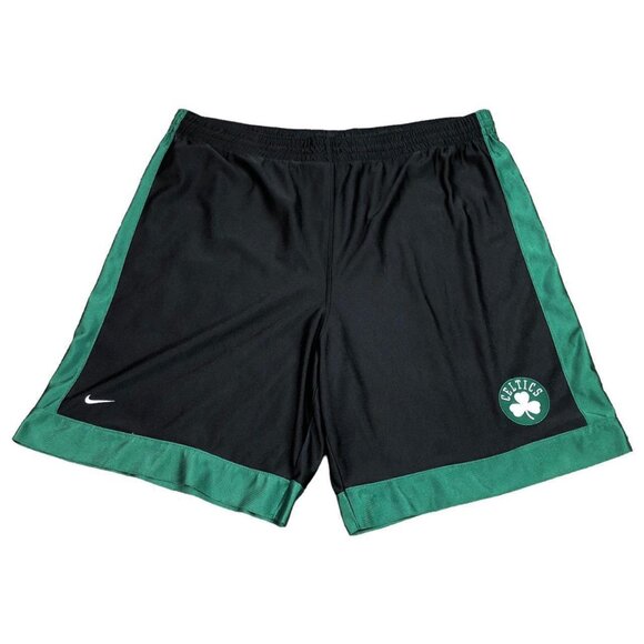 Y2K Nike‎ Team NBA Boston Celtics Basketball Shorts Adult Size XL - Picture 1 of 6